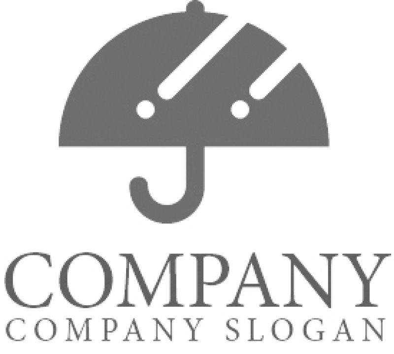 画像5: 傘・雨・ロゴ・マークデザイン241 (5)