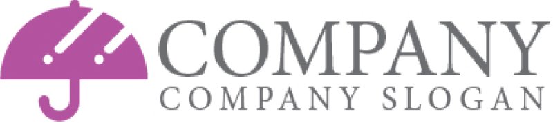 画像2: 傘・雨・ロゴ・マークデザイン241 (2)