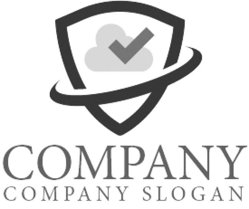 画像5: 警備・クラウド・曲線・ロゴ・マークデザイン251 (5)