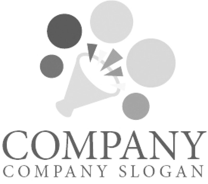 画像6: メガフォン・風船・応援・ロゴ・マークデザイン274 (6)