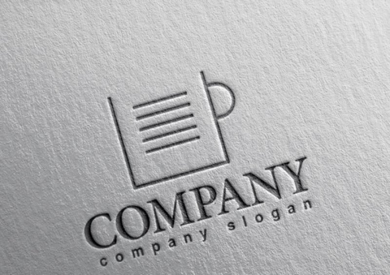 画像2: ノート・カップ・メモ・ロゴ・マークデザイン275 (2)