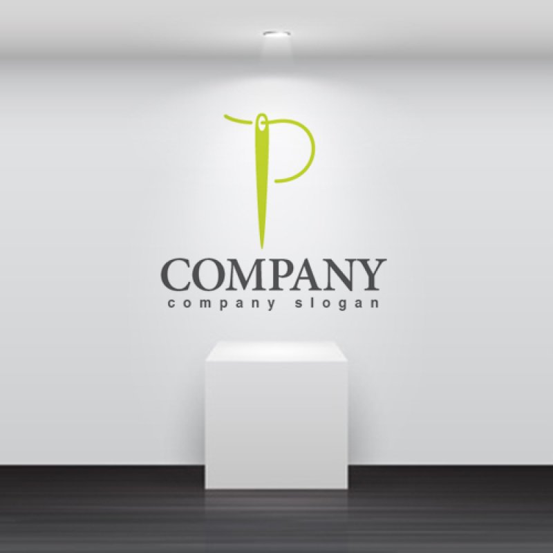 画像4: 針・P・アルファベット・ロゴ・マークデザイン276 (4)