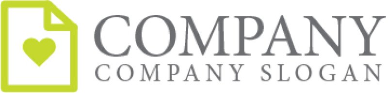 画像7: ファイル・ハート・ノート・ロゴ・マークデザイン278 (7)