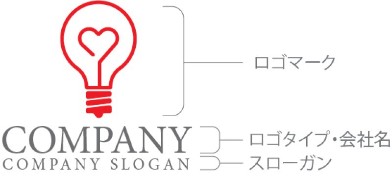 画像10: 電球・ハート・光・ロゴ・マークデザイン279 (10)