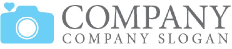 画像7: カメラ・ハート・ロゴ・マークデザイン281 (7)