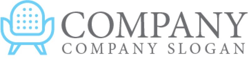 画像7: 椅子・ソファー・ロゴ・マークデザイン282 (7)