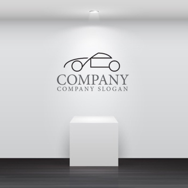 画像4: 車・R・アルファベット・ロゴ・マークデザイン284 (4)