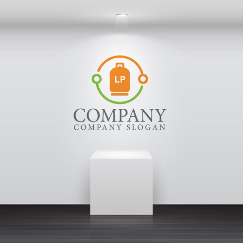 画像5: LPガス・ガスボンベ・輪・ロゴ・マークデザイン285 (5)