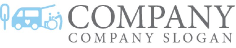 画像7: 介護カー・ハート・ロゴ・マークデザイン289 (7)