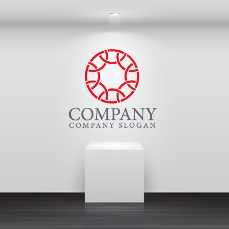 画像5: 輪・連続・柵・籠・ロゴ・マークデザイン294 (5)