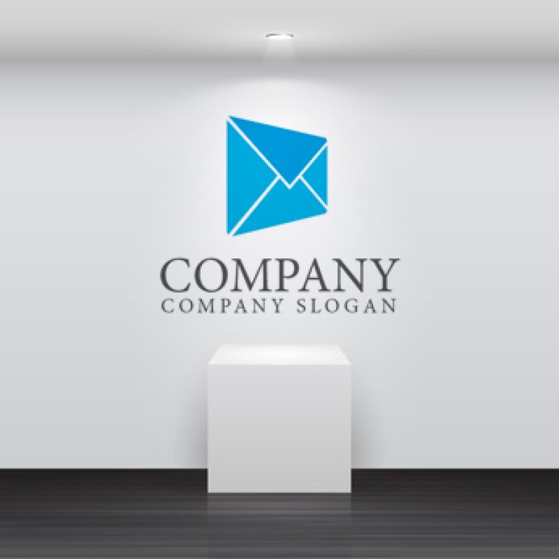 画像2: 手紙・メールロゴ・マークデザイン071 (2)