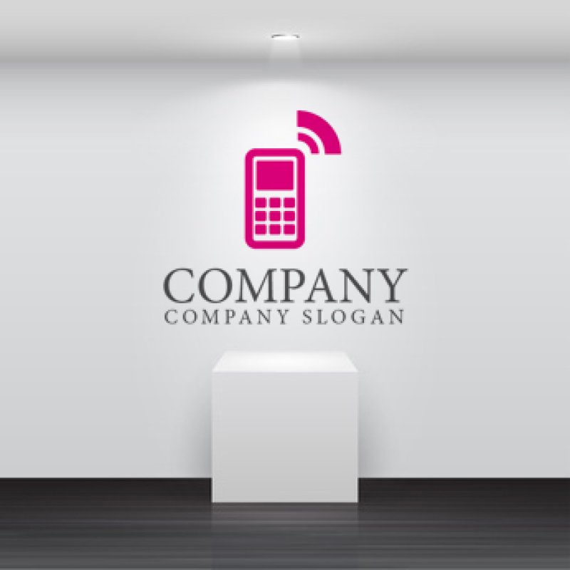 画像2: 携帯・通信ロゴ・マークデザイン078 (2)