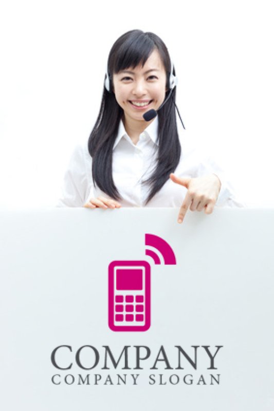 画像3: 携帯・通信ロゴ・マークデザイン078 (3)