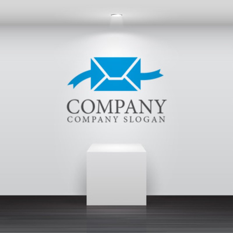 画像2: 手紙・メールロゴ・マークデザイン092 (2)