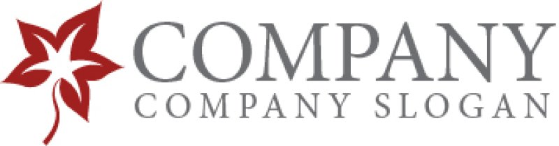 画像7: 紅葉・葉・ロゴ・マークデザイン1000 (7)