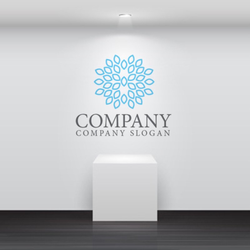 画像5: 花・葉・輪・ロゴ・マークデザイン1003 (5)