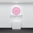 画像5: 花・桜・輪・曲線・ロゴ・マークデザイン1008