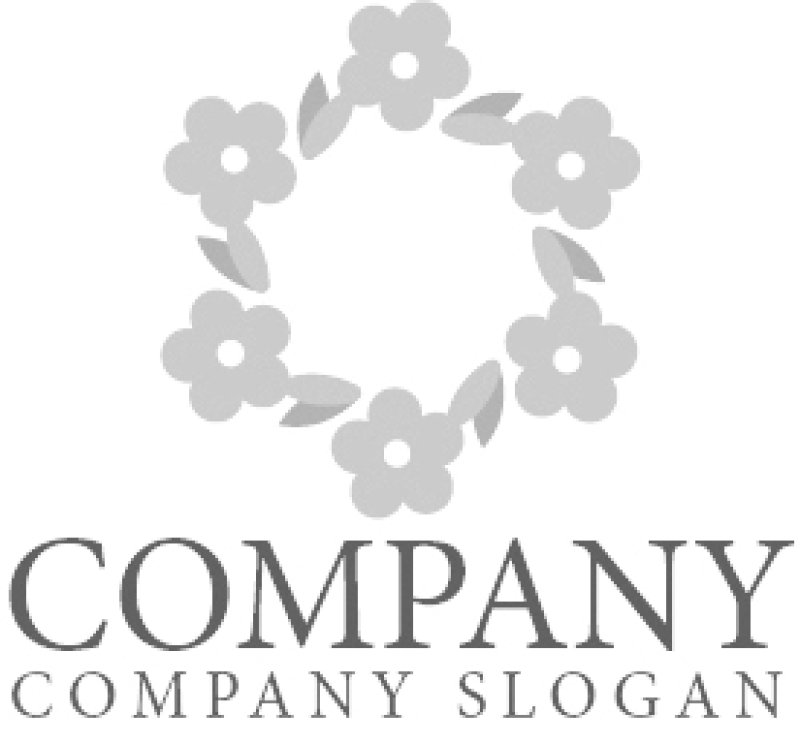 画像6: 花・葉・輪・ロゴ・マークデザイン1014 (6)