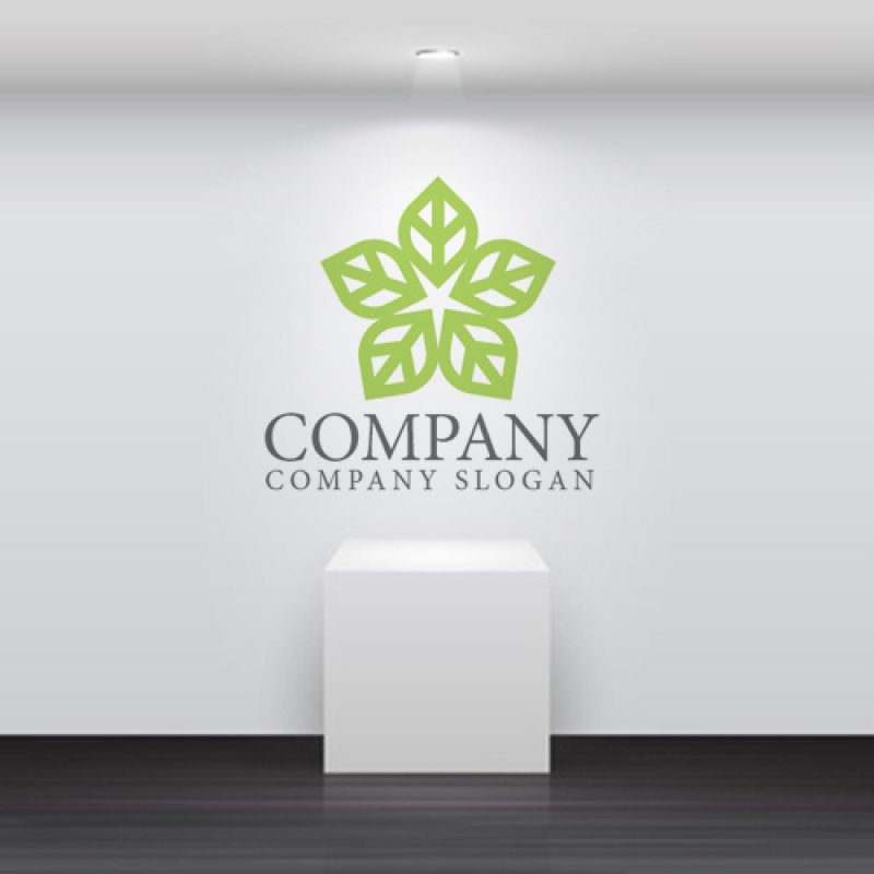 画像5: 星・葉・五角形・ロゴ・マークデザイン1017 (5)