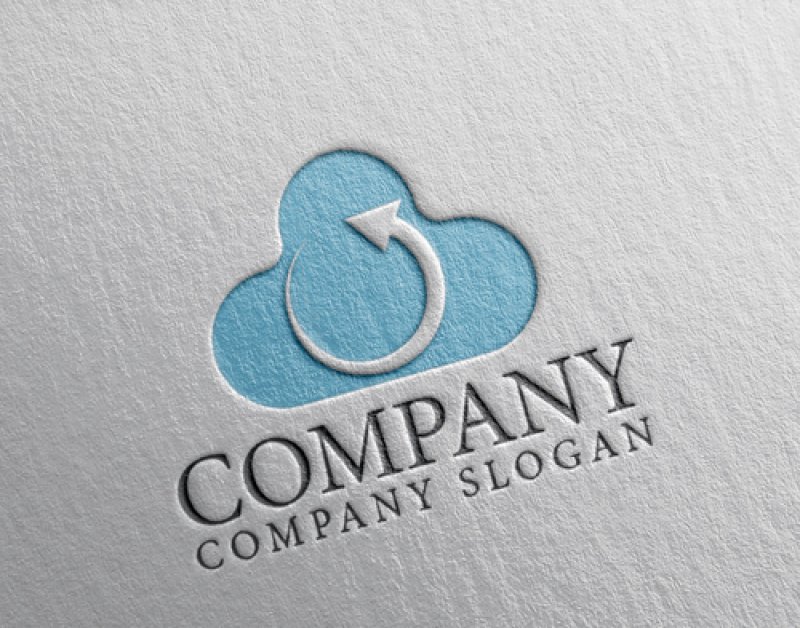 画像2: 雲・循環・矢印・ロゴ・マークデザイン1022 (2)