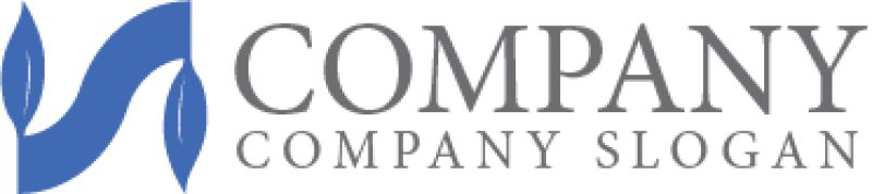 画像7: N・アルファベット・葉・ロゴ・マークデザイン1034 (7)