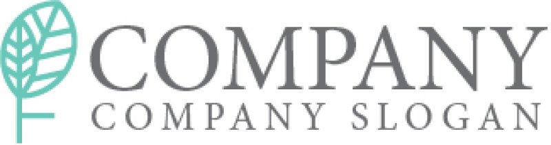 画像7: F・葉・アルファベット・ロゴ・マークデザイン1035 (7)