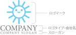 画像10: 太陽・顔・輝き・ロゴ・マークデザイン1044 (10)