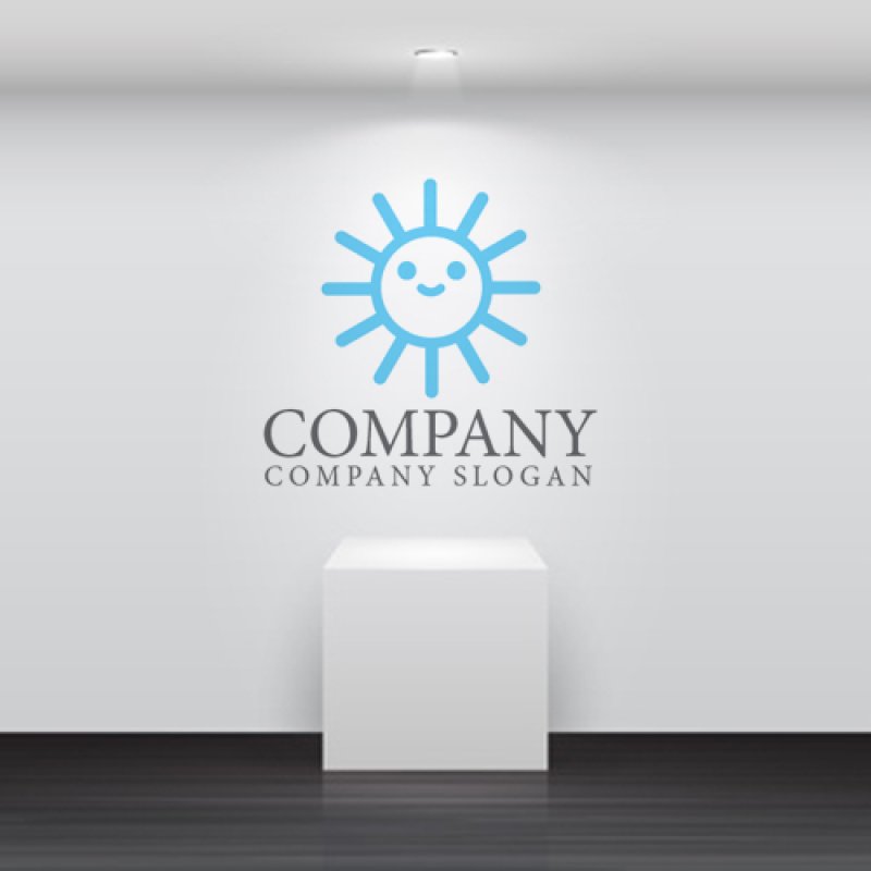 画像5: 太陽・顔・輝き・ロゴ・マークデザイン1044 (5)