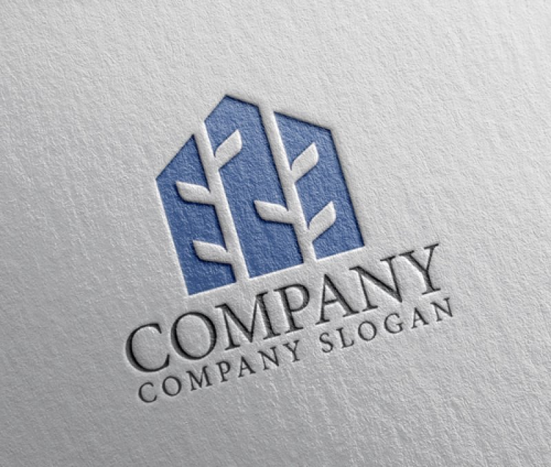 画像2: 家・木・林・ロゴ・マークデザイン1050 (2)