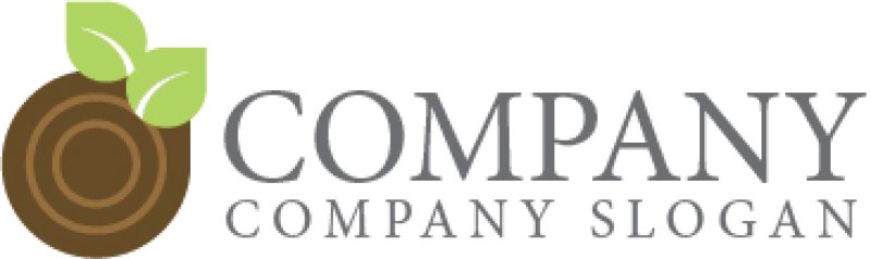 画像7: 葉・輪・木・年輪・ロゴ・マークデザイン1051 (7)