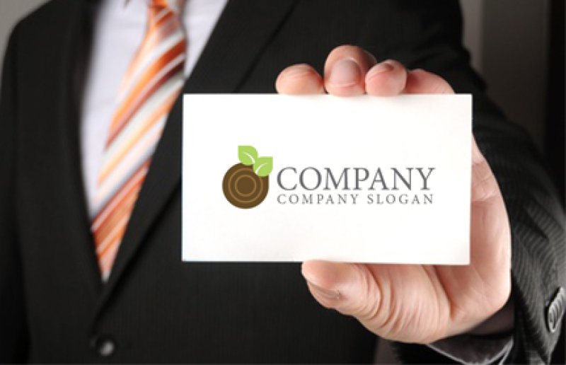 画像9: 葉・輪・木・年輪・ロゴ・マークデザイン1051 (9)