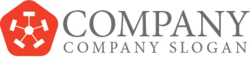 画像7: 花・梅・五角形・ロゴ・マークデザイン1054 (7)