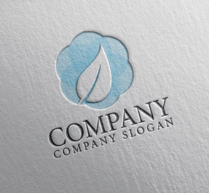 画像2: 葉・花・水・ロゴ・マークデザイン1055 (2)