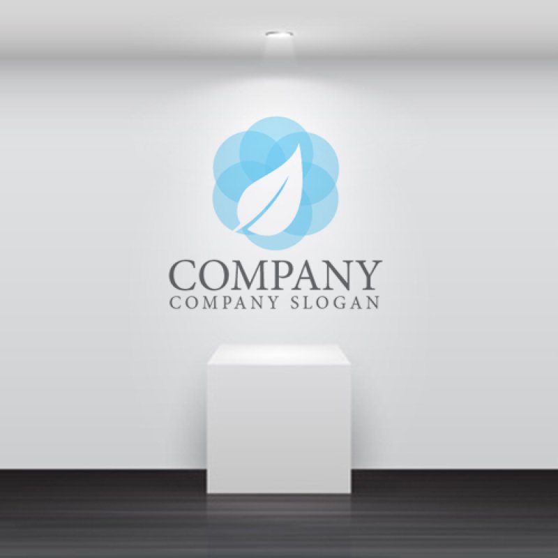 画像5: 葉・花・水・ロゴ・マークデザイン1055 (5)