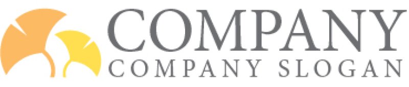 画像7: 銀杏・葉・ロゴ・マークデザイン1061 (7)