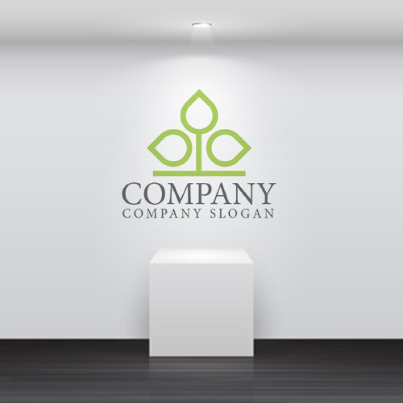 画像5: 葉・木・成長・ロゴ・マークデザイン1063 (5)