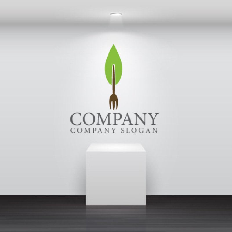 画像5: 木・フォーク・ロゴ・マークデザイン1068 (5)