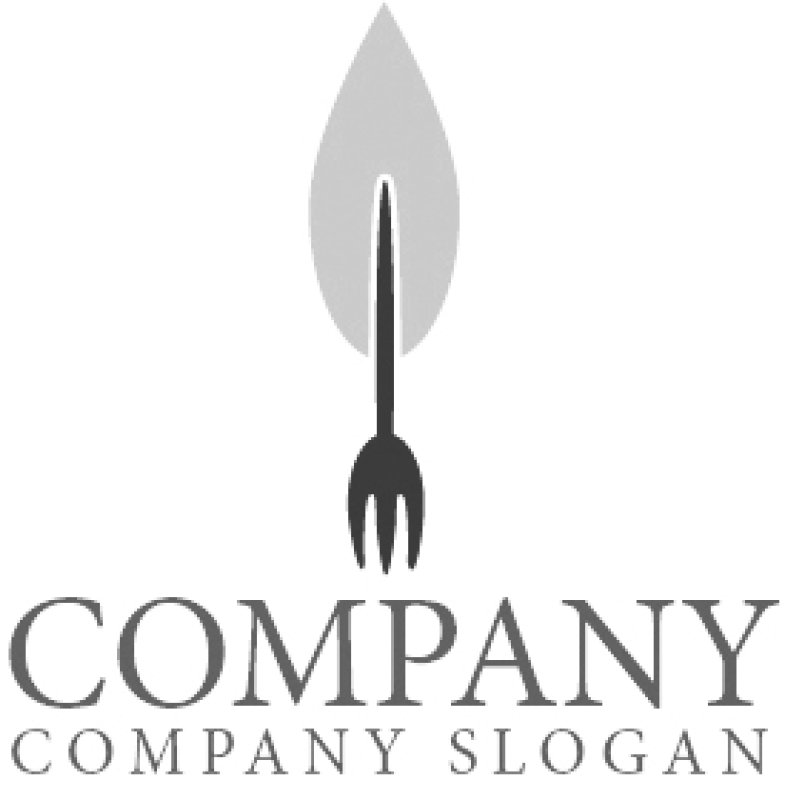 画像6: 木・フォーク・ロゴ・マークデザイン1068 (6)