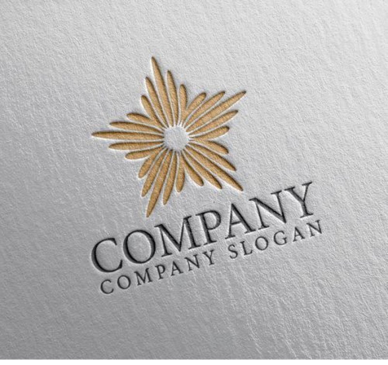 画像2: 花・星・輝き・ロゴ・マークデザイン1072 (2)