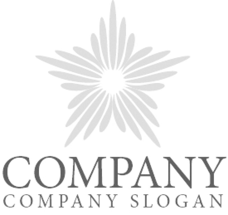 画像6: 花・星・輝き・ロゴ・マークデザイン1072 (6)