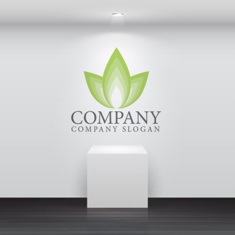 画像5: 葉・グラデーション・成長・ロゴ・マークデザイン1086 (5)