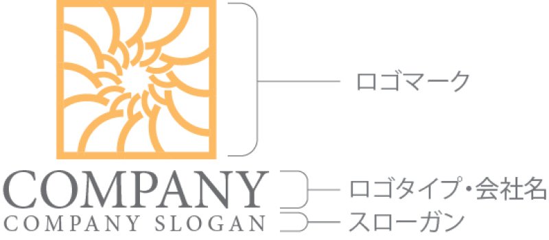 画像10: 花・四角・菊・ロゴ・マークデザイン1088 (10)