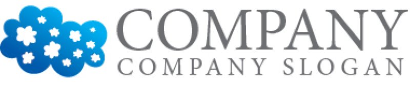 画像7: 雲・夢・グラデーション・ロゴ・マークデザイン1098 (7)