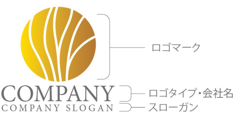 画像10: 枝・輪・曲線・草・ロゴ・マークデザイン1105 (10)