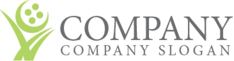 画像7: 葉・草・花・ライト・ロゴ・マークデザイン1107 (7)