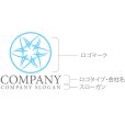 画像10: 花・星・輪・ロゴ・マークデザイン1108