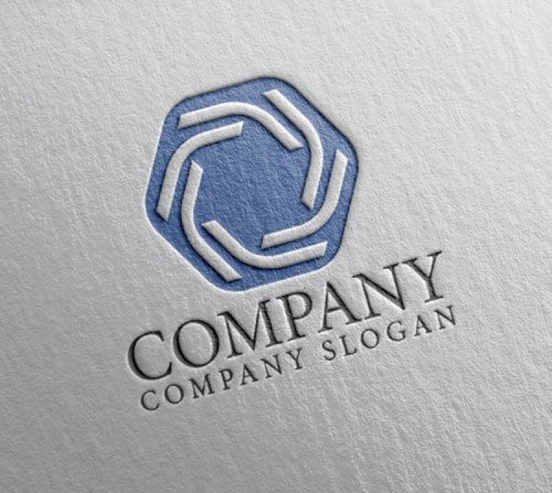 画像2: 六角形・花・ロゴ・マークデザイン1126 (2)