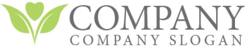 画像7: 葉・ハート・花・ロゴ・マークデザイン1135 (7)