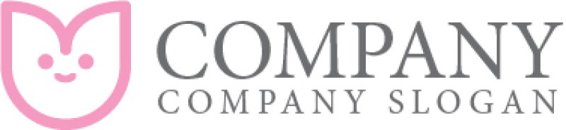 画像7: 花・顔・つぼみ・チューリップ・ロゴ・マークデザイン1153 (7)