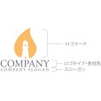 画像10: 炎・灯台・灯・ロゴ・マークデザイン1166